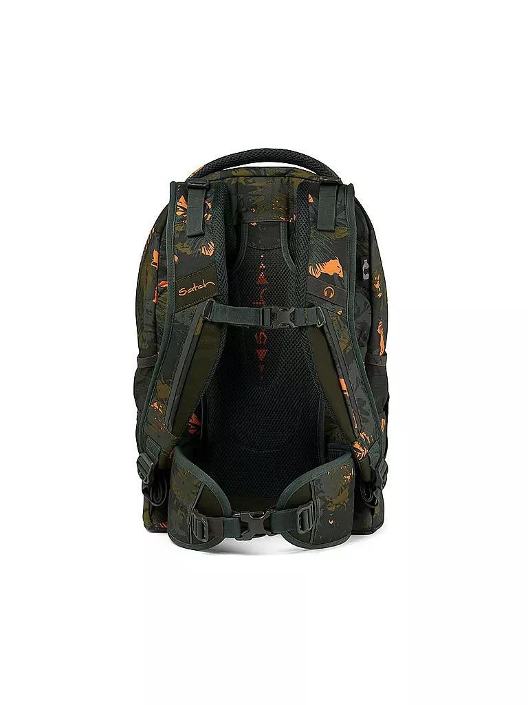 SATCH | Zaino Satch Pack Jurassic Jungle | Verde scuro
