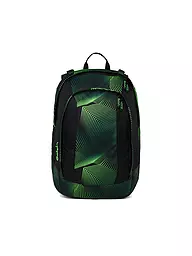 SATCH | Zaino scolastico Air Seismic Green | Nero