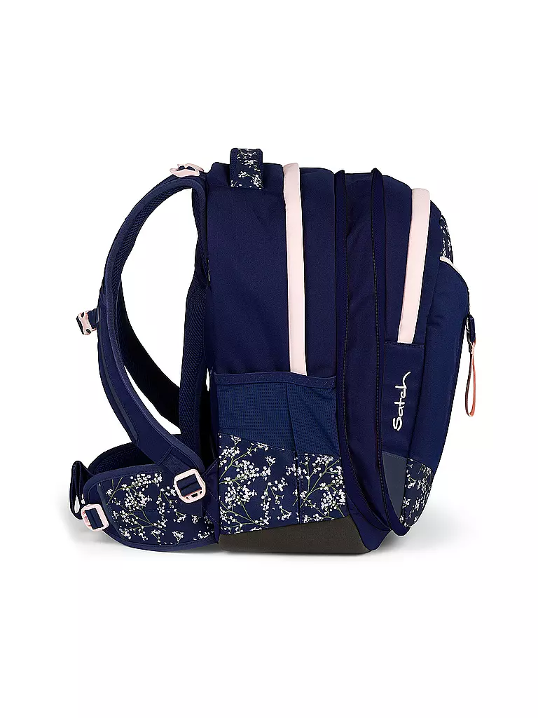 SATCH | Zaino scolastico Match Bloomy Breeze | Blu scuro