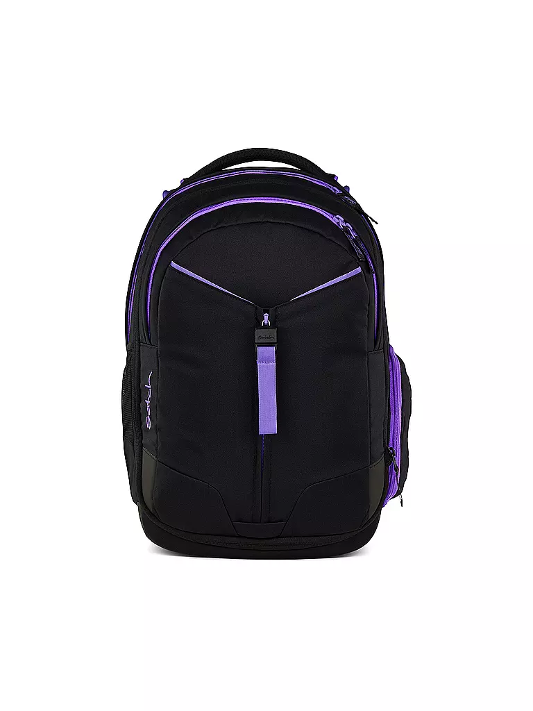 SATCH | Zaino scolastico Match Purple Phantom | Nero