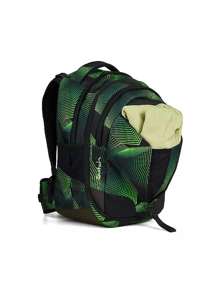 SATCH | Zaino scolastico Match Seismic Green | 