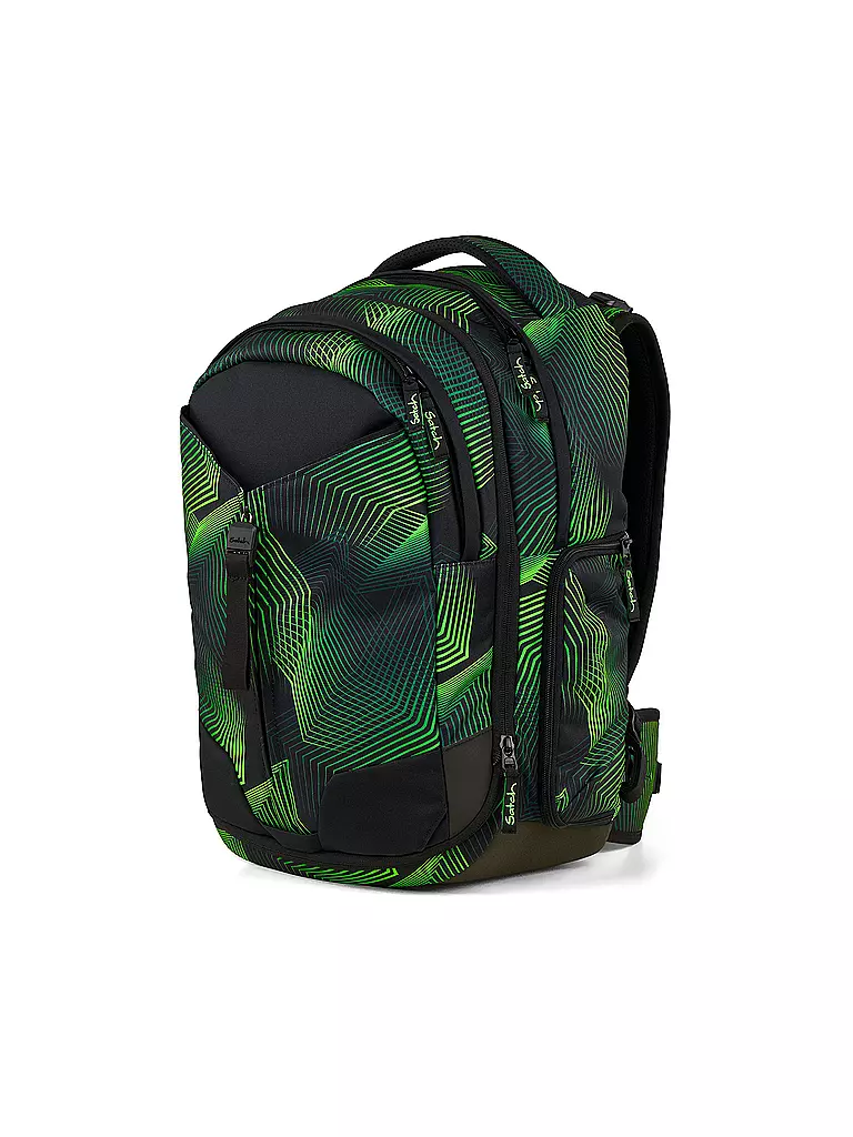 SATCH | Zaino scolastico Match Seismic Green | 