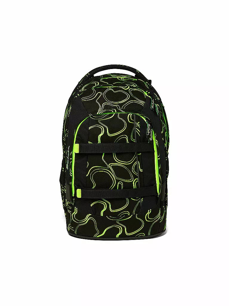 SATCH | Zaino scolastico Pack - Green Supreme | Nero