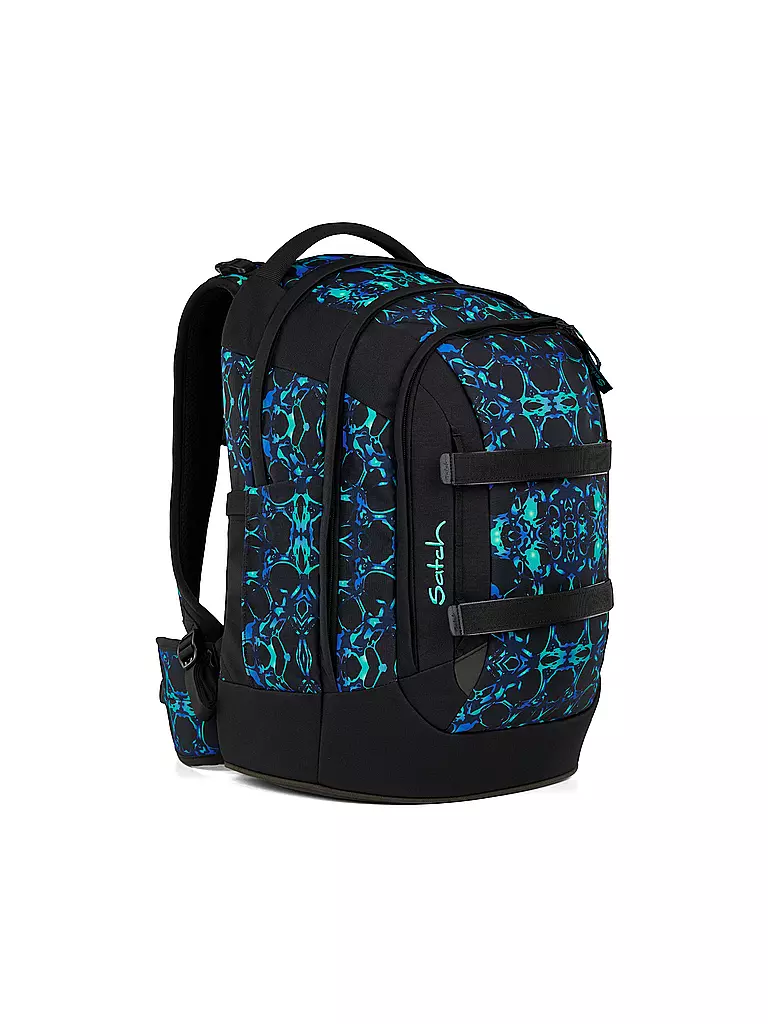 SATCH | Zaino scolastico Pack Caleido Blue | Nero