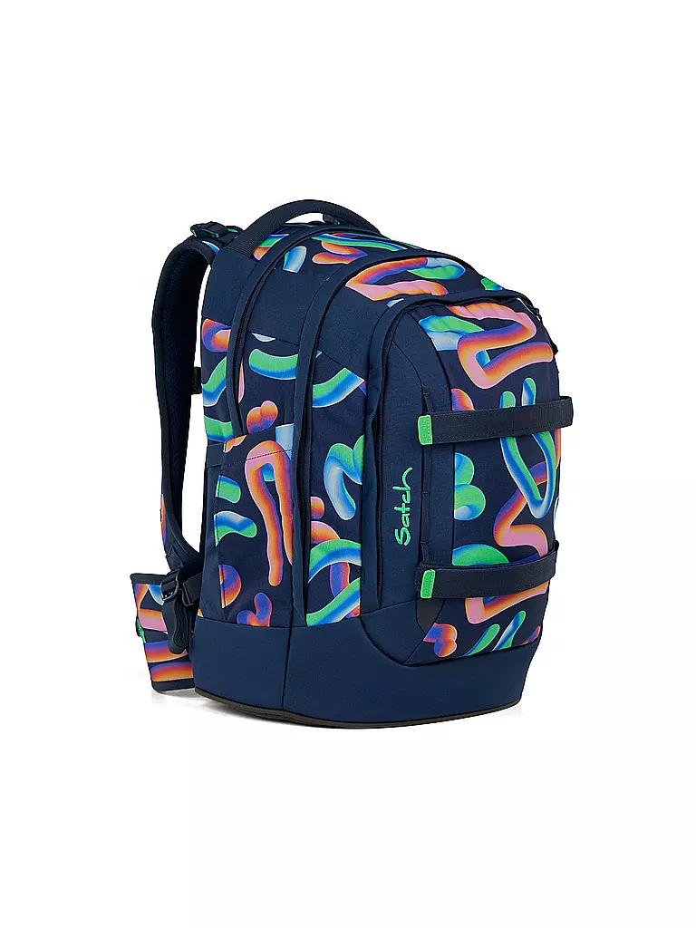 SATCH | Zaino scolastico Pack Crazy Twist | Nero