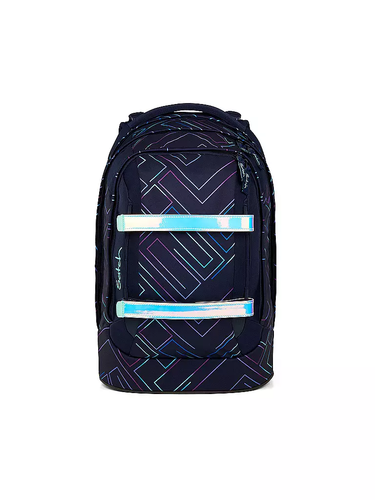 SATCH | Zaino scolastico Pack Purple Laser | Nero