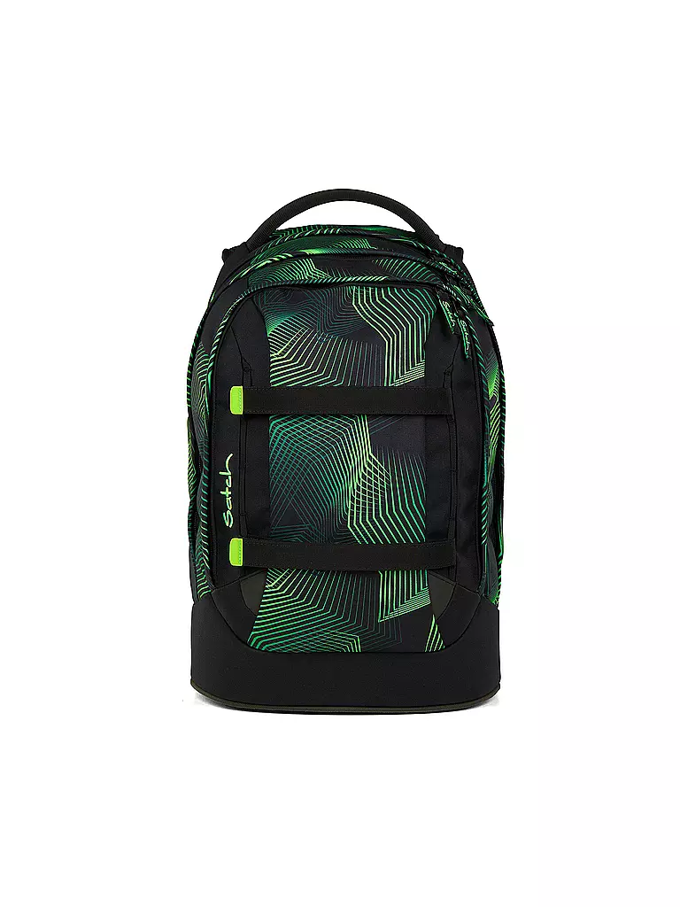 SATCH | Zaino scolastico Pack Seismic Green | Nero