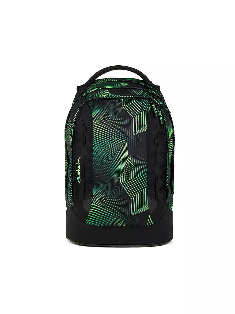 SATCH | Zaino scolastico Pack Seismic Green | Nero