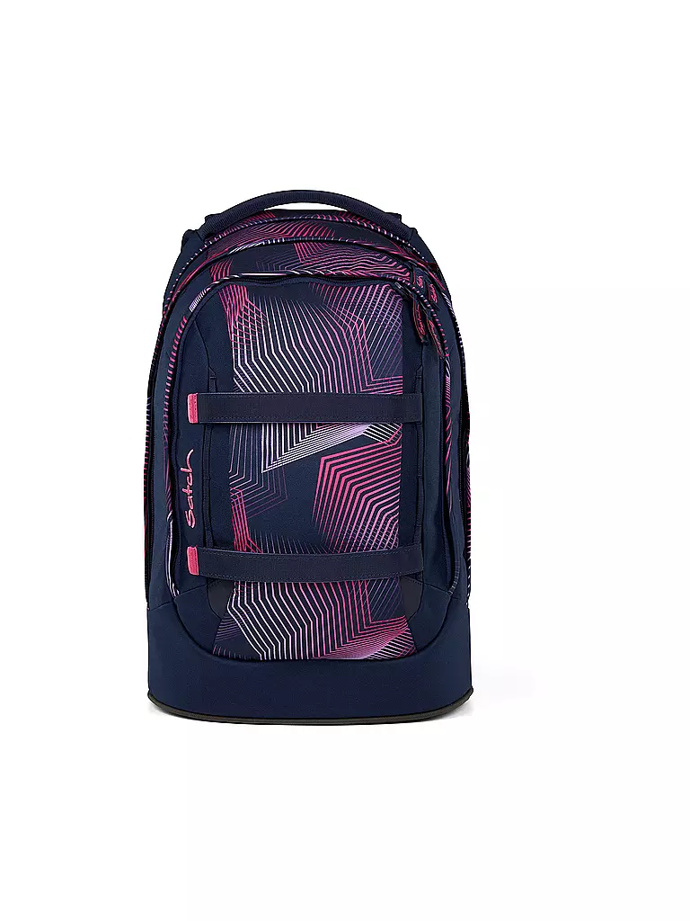 SATCH | Zaino scolastico Pack Seismic Pink | Nero