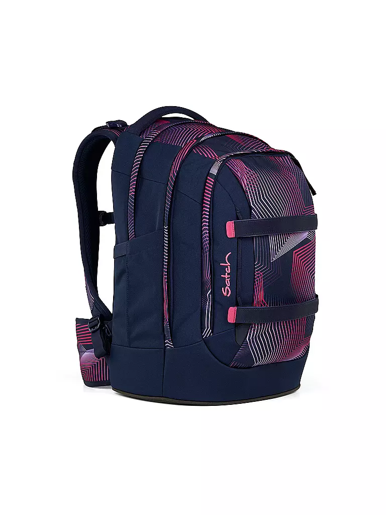 SATCH | Zaino scolastico Pack Seismic Pink | Nero