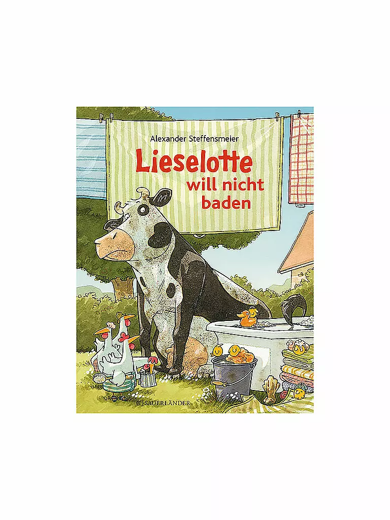 SAUERLAENDER VERLAG | Lieselotte non vuole fare il bagno | Senza colore