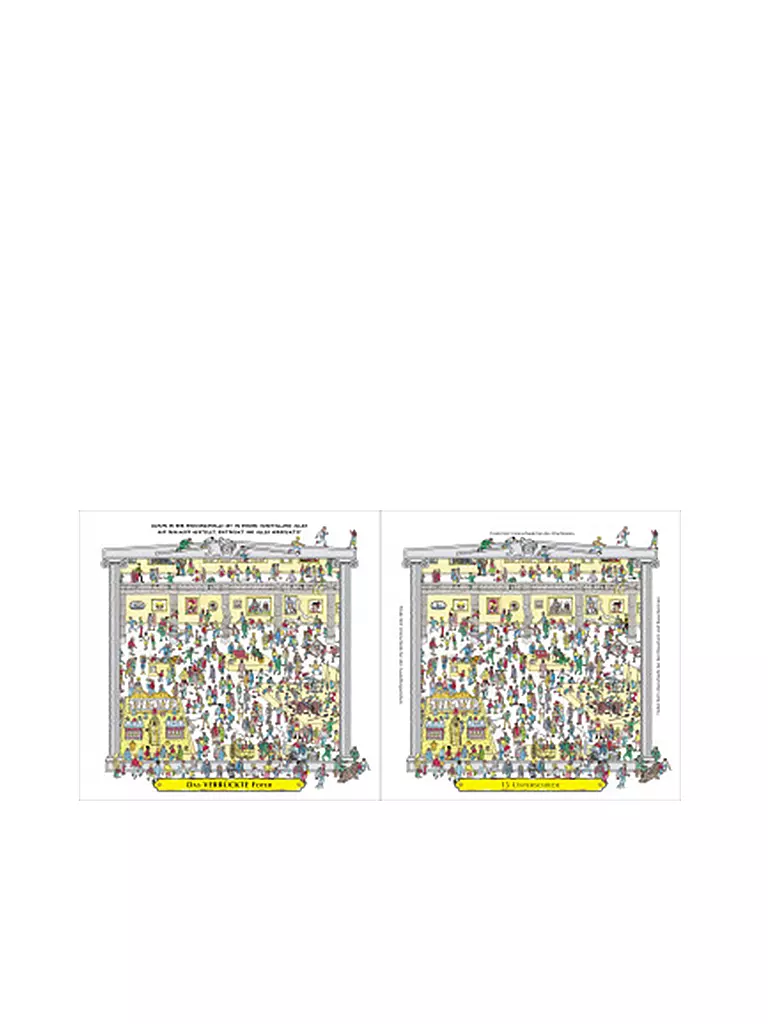 SAUERLAENDER VERLAG | Wo ist Walter? Finde den Fehler | Senza colore