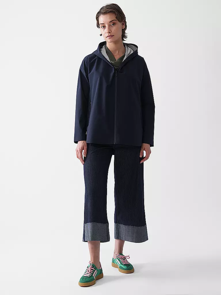 SAVE THE DUCK | Giacca antipioggia DAWA | Blu scuro