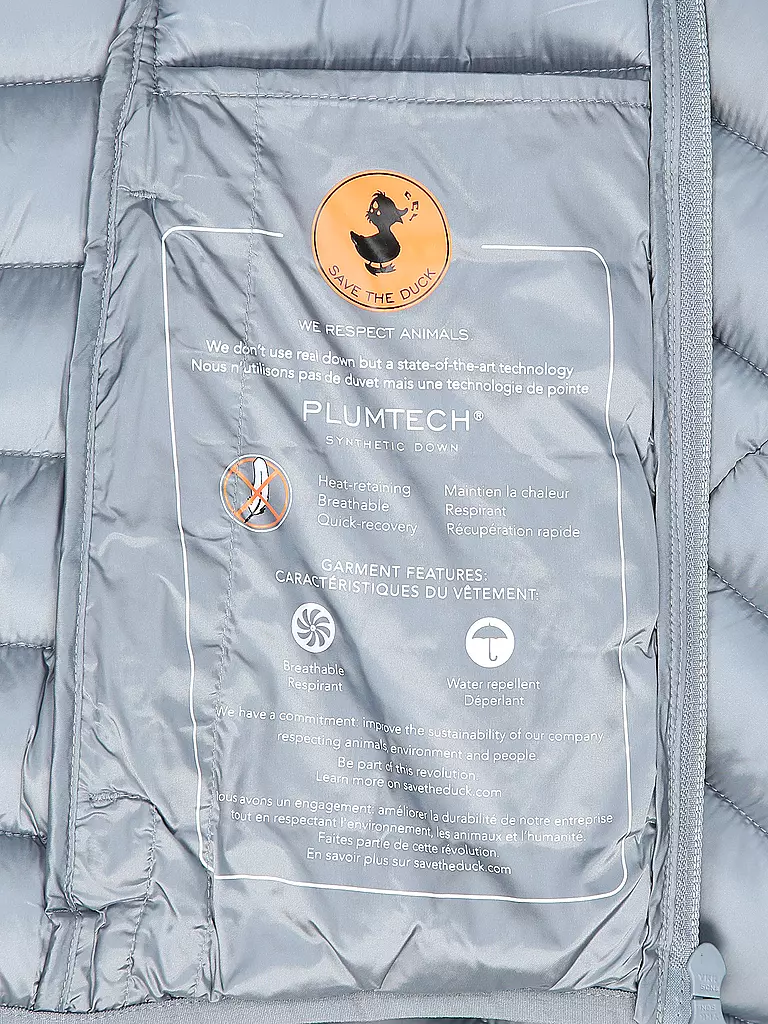 SAVE THE DUCK | Leichtsteppjacke ALEXIS | Blu chiaro