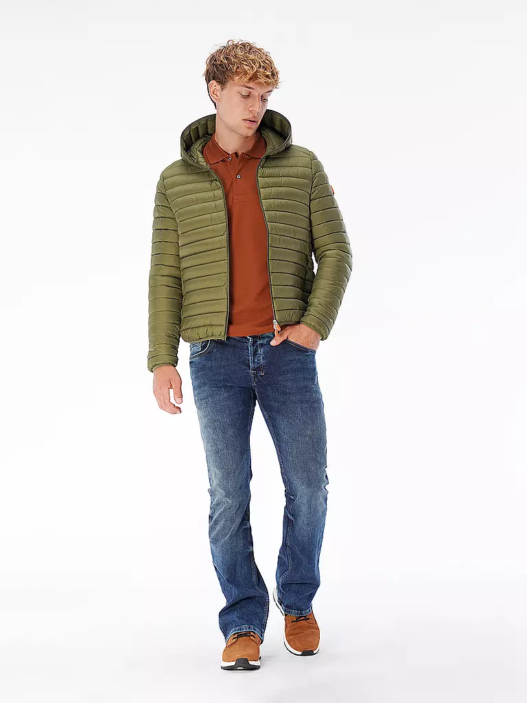 SAVE THE DUCK | Piumino leggero DONALD | Oliva