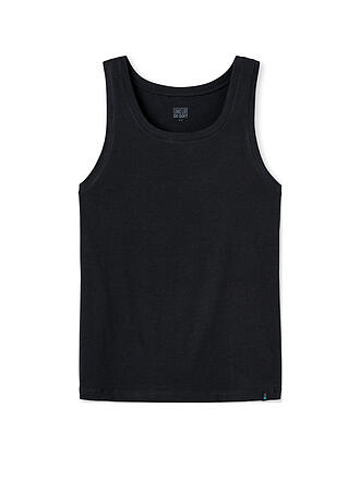 SCHIESSER | Maglia LONG LIFE SOFT blu nero