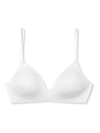 SCHIESSER | Reggiseno imbottito senza ferretto "Invisible Soft" bianco