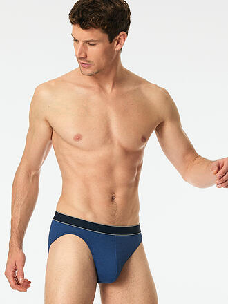 SCHIESSER | Rio-Slip blu scuro