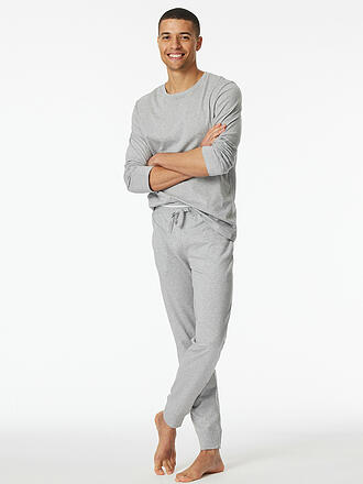 SCHIESSER | Pantaloni pigiama MIX + RELAX grigio melange