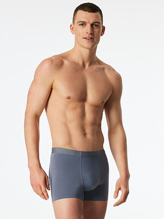 SCHIESSER | Pantaloni grigio-blu