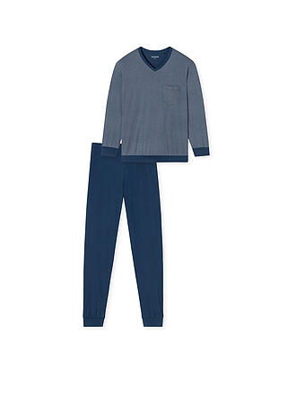 SCHIESSER | Pigiama blu