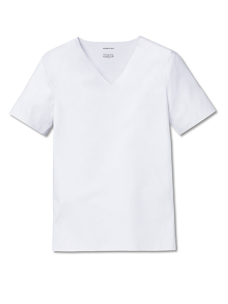 Schiesser Camicia bianca bianco S