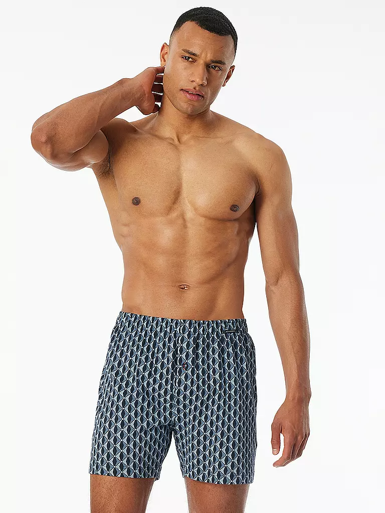 SCHIESSER | Boxer 2 pz. assortiti 8 | Blu
