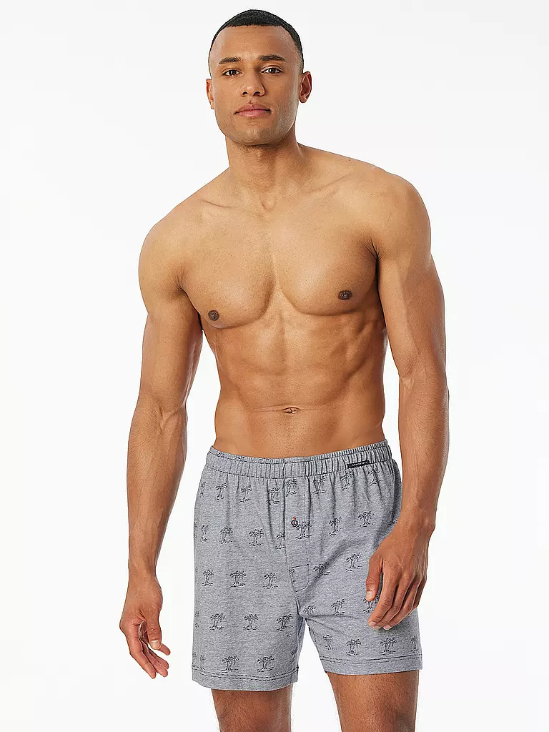 SCHIESSER | Boxer da uomo, confezione da 2, assortiti 7 | Blu