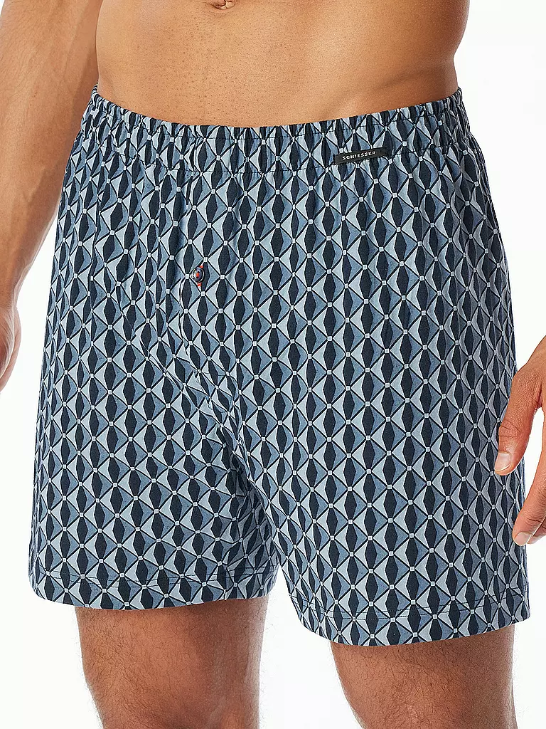 SCHIESSER | Boxershorts 2er Pkg. sortiert 8 | Blu
