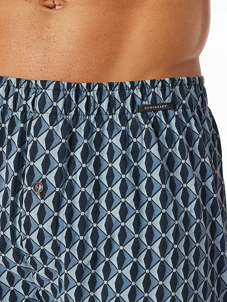 SCHIESSER | Boxershorts 2er Pkg. sortiert 8 | Blu