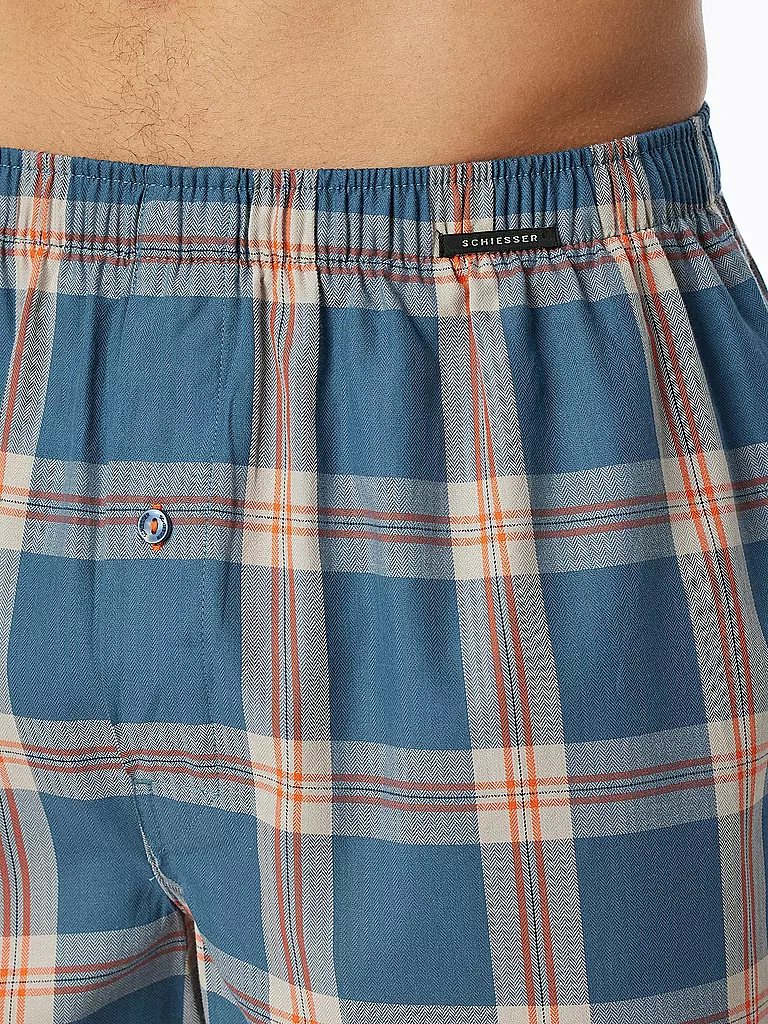 SCHIESSER | Boxershorts 2er Pkg. | Blu