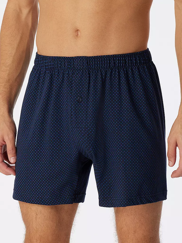 SCHIESSER | Boxershorts NOS blu scuro | 