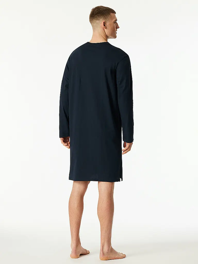 SCHIESSER | Camicia da notte - Sleepshirt | Blu
