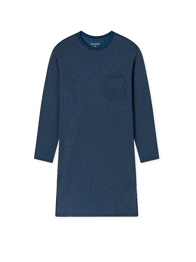 SCHIESSER | Camicia da notte | Blu