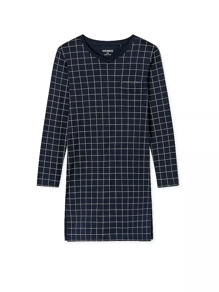 SCHIESSER | Camicia da notte | Blu
