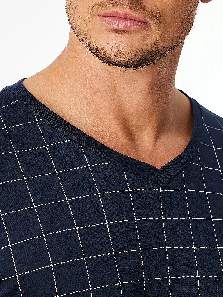 SCHIESSER | Camicia da notte | Blu