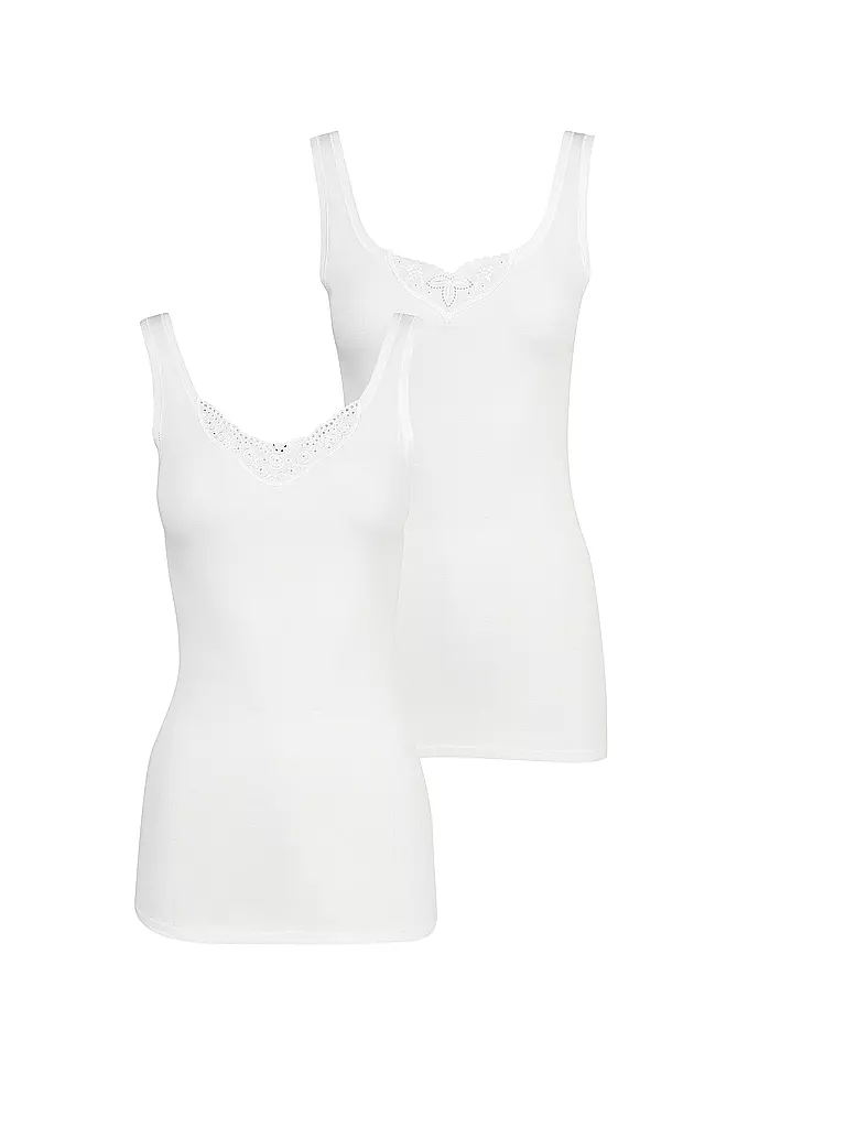 SCHIESSER | Canottiera confezione da 2 | Bianco