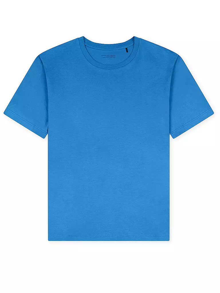 SCHIESSER | Maglietta da pigiama | Blu
