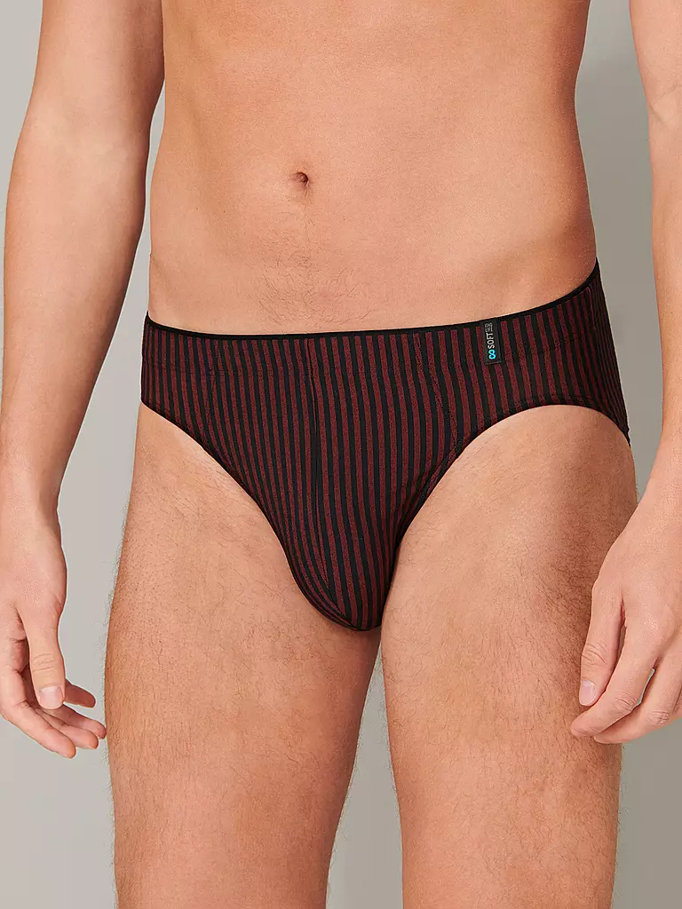 SCHIESSER | Minislip Long Life Soft rosso | 
