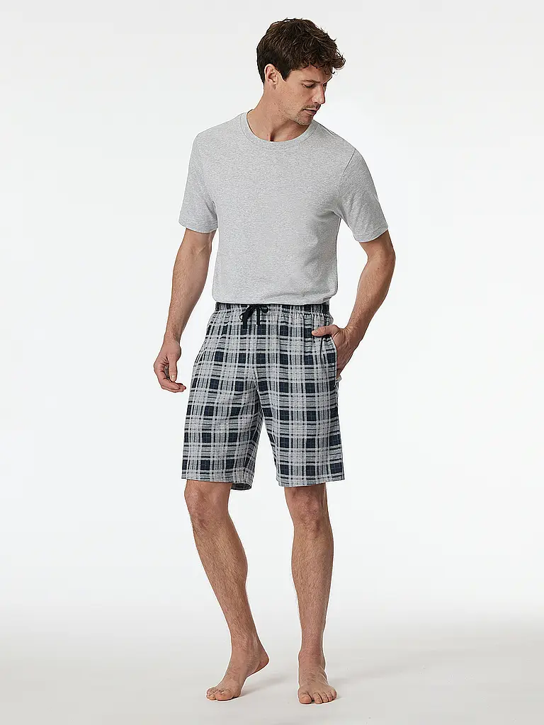 SCHIESSER | Pantaloncini da pigiama | Blu