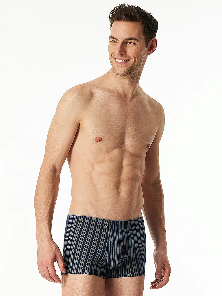 SCHIESSER | Pantaloni blu scuro | Blu