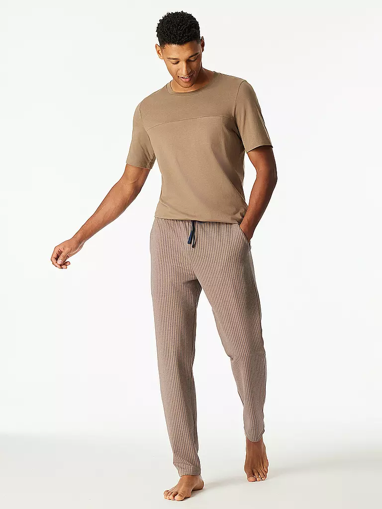 SCHIESSER | Pantaloni da pigiama | Cammello