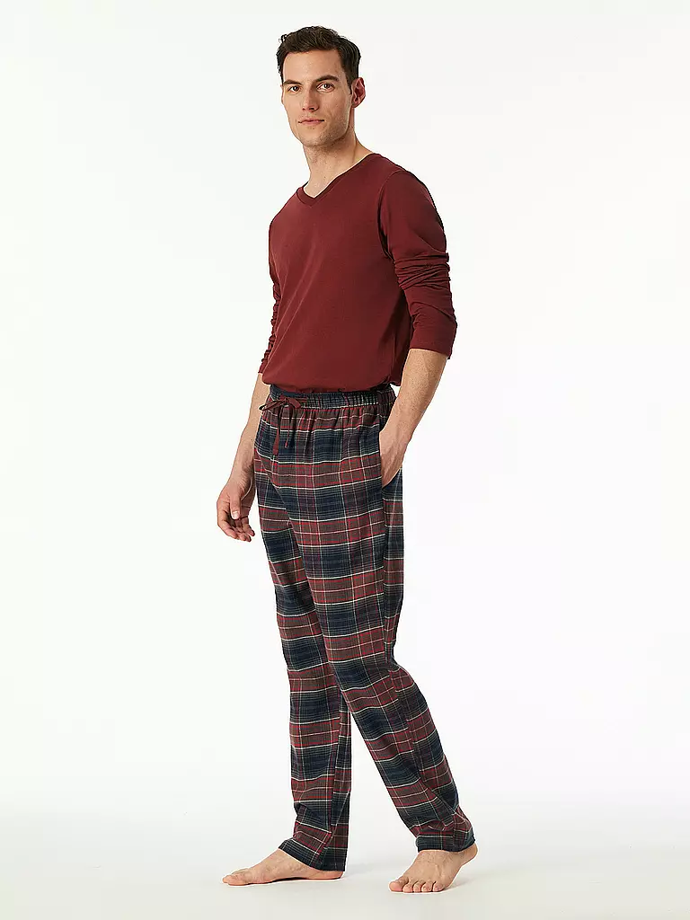 SCHIESSER | Pantaloni da pigiama | Blu