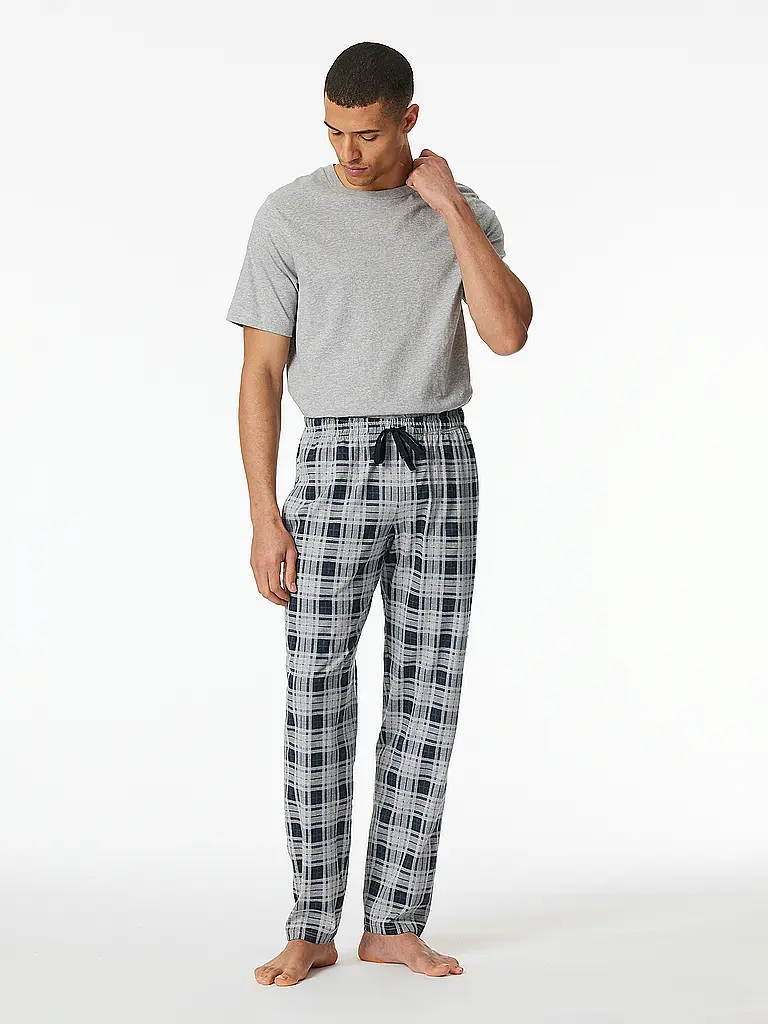 SCHIESSER | Pantaloni da pigiama | Blu