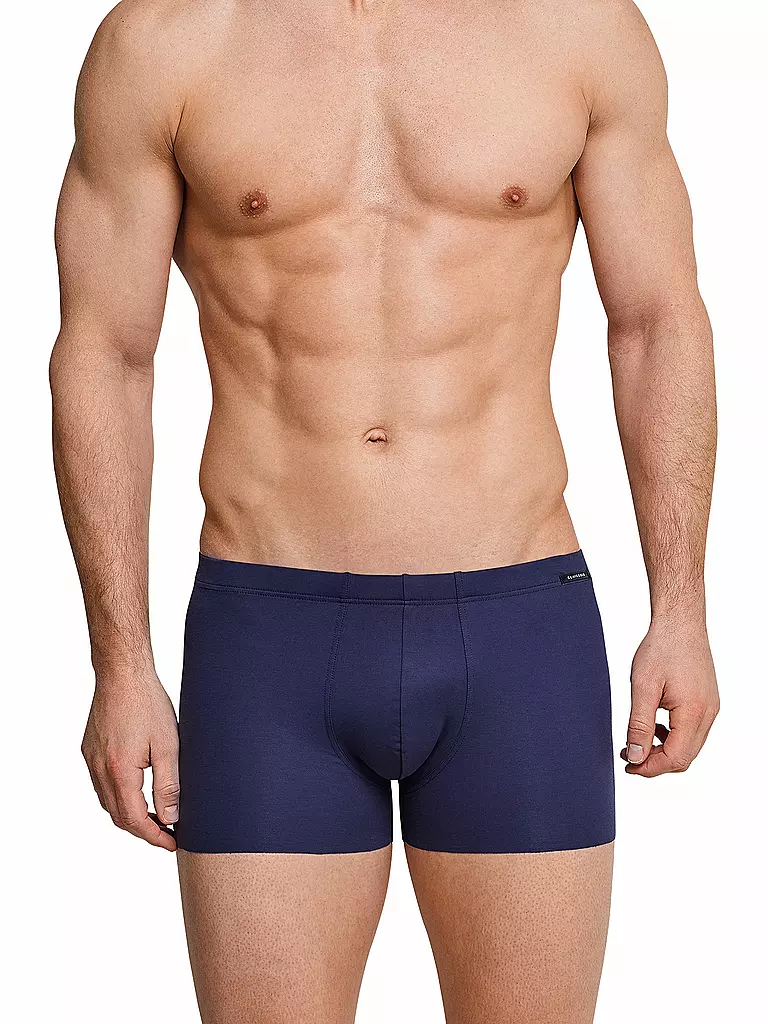 SCHIESSER | Pants "Laser Cut" (Marine) | Blu