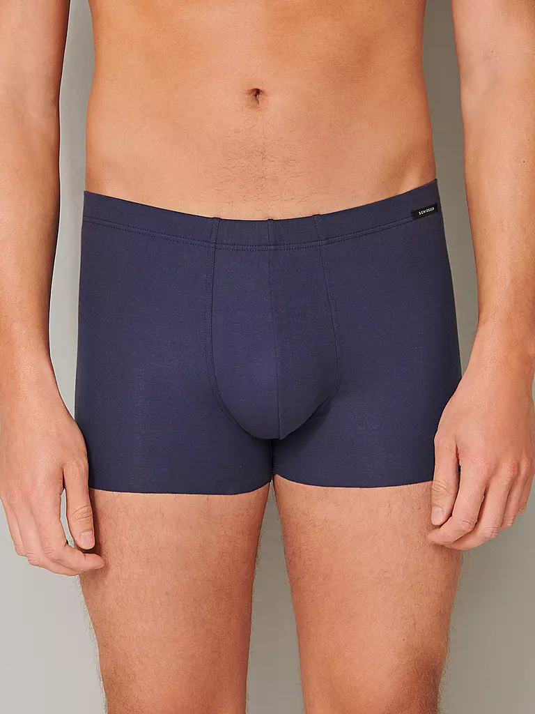 SCHIESSER | Pants "Laser Cut" (Marine) | Blu