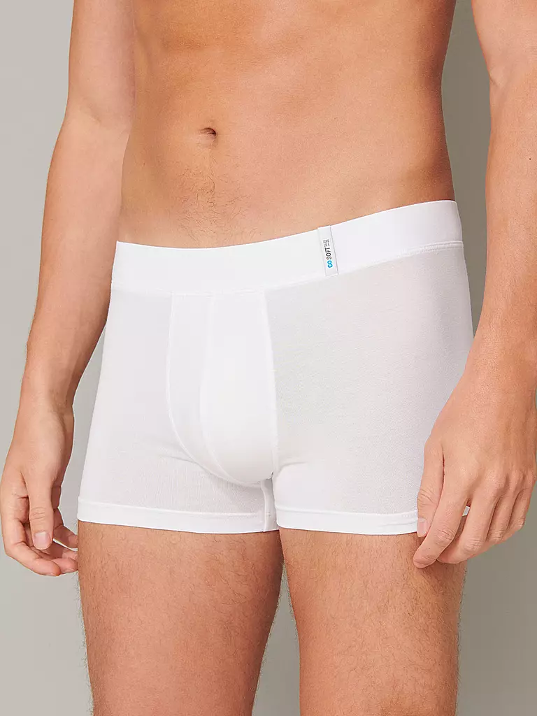 SCHIESSER | Pants "Long Life Soft" bianco | 