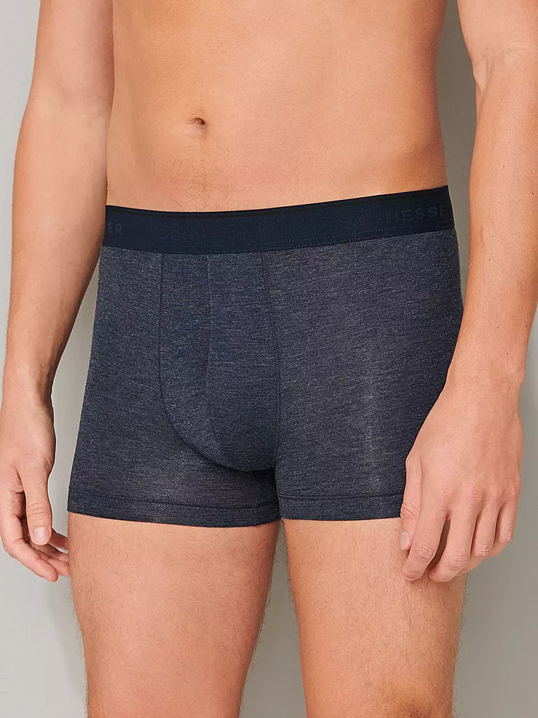 SCHIESSER | Pants "Personal Fit" (Blau Mele) | Blu