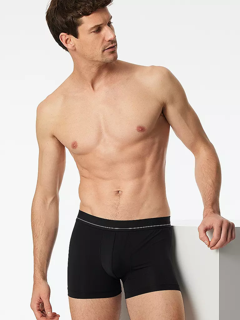 SCHIESSER | Pants nero | Nero