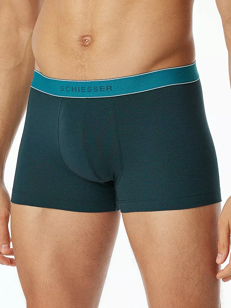 SCHIESSER | Pants petrolio |